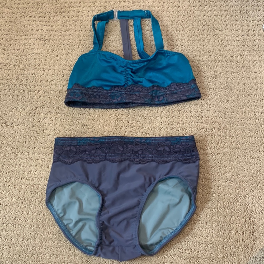 Custom dance costume- Two Piece Brief Set